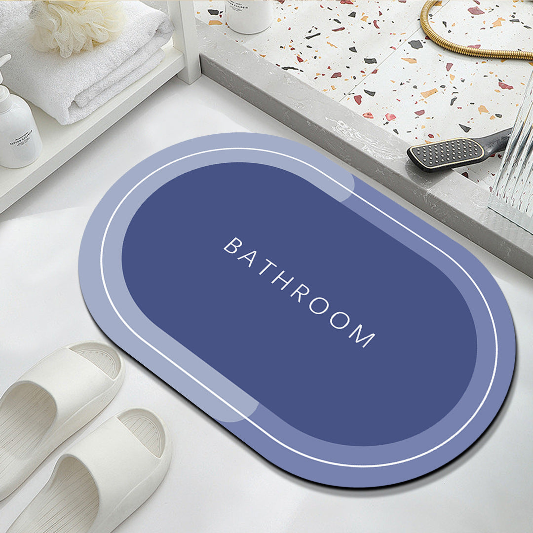 Anti-slip Bathroom Mat - Quick Dry & Dirt Resistant