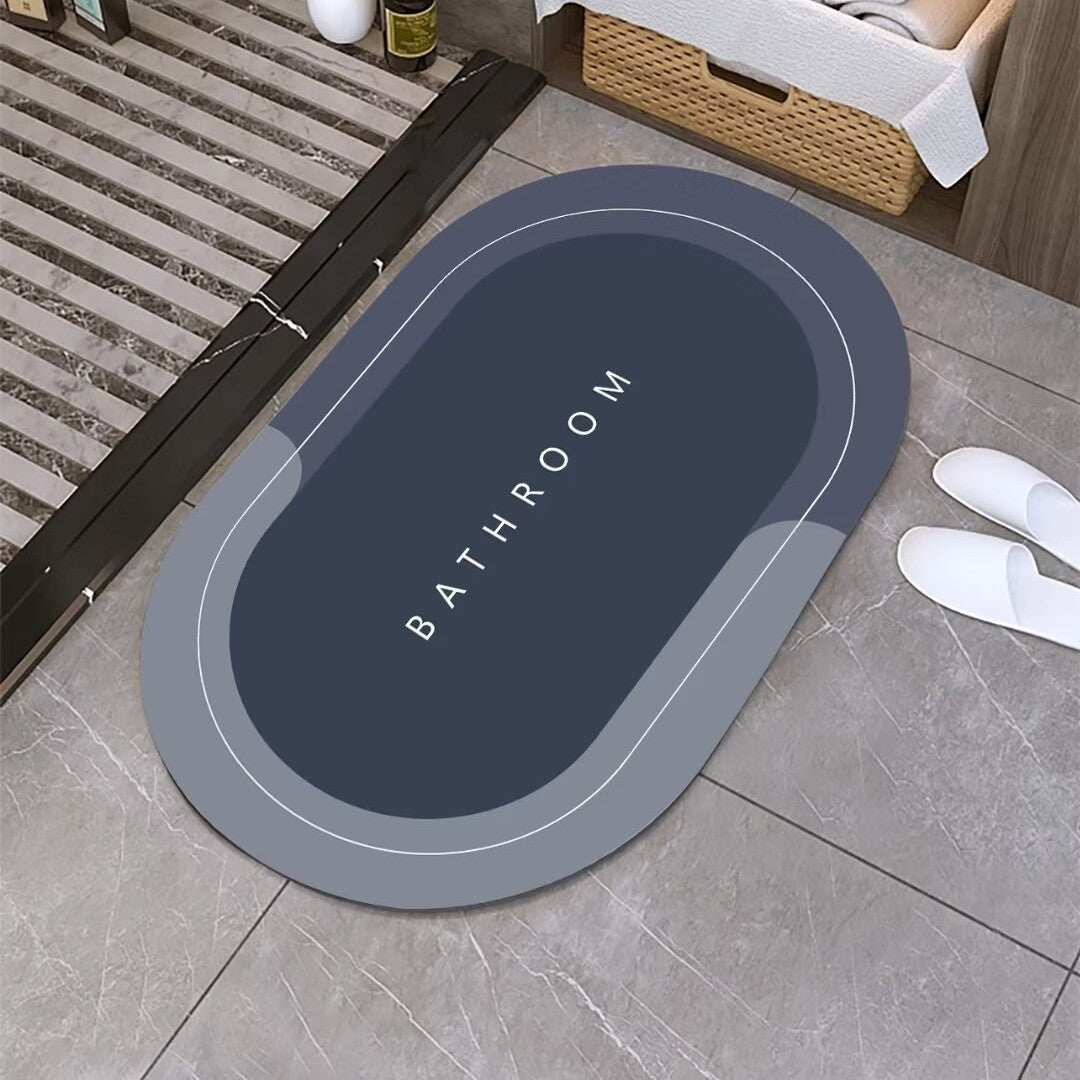 Anti-slip Bathroom Mat - Quick Dry & Dirt Resistant