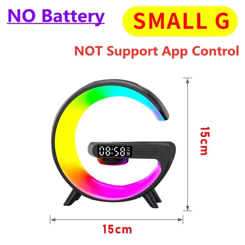 Multifunction Bluetooth Speaker TF RGB Wireless Charger