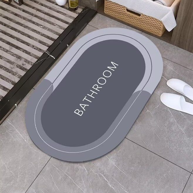 Anti-slip Bathroom Mat - Quick Dry & Dirt Resistant