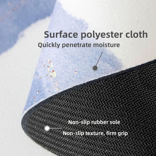 Anti-slip Bathroom Mat - Quick Dry & Dirt Resistant